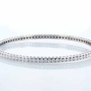 Diamond Bangle Half 1