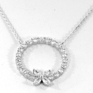 marquise diamonds necklace